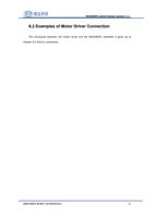 Motor Driver Connection The connection Page 33 77 (Page 33 / 99) RDC6585PC Control System User Manual V1.0